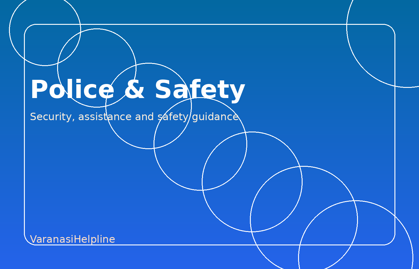 Police & Safety Help